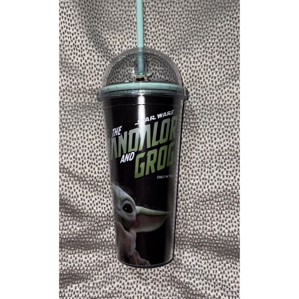 Star Wars: The Mandalorian And Grogu 20oz Double Wall Cup Dome Lid Tumbler